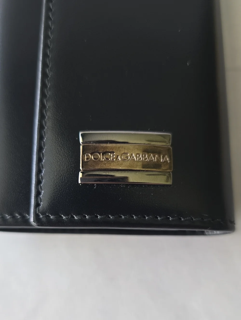 🔑Dolce & Gabbana Black Leather 6 Key Holder